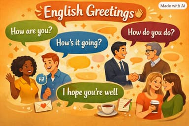 قشنگ‌ترین جملات احوال‌پرسی به انگلیسی