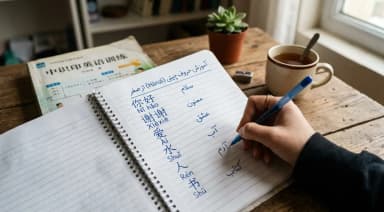 حروف چینی با تلفظ و معنی فارسی؛ آموزش الفبای چینی از صفر