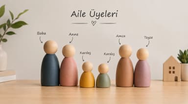 اعضای خانواده به ترکی؛ از مامان و بابا تا عمو و خاله