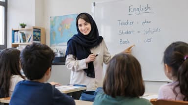 معلم به انگلیسی چه میشود؟ معنی و مثال