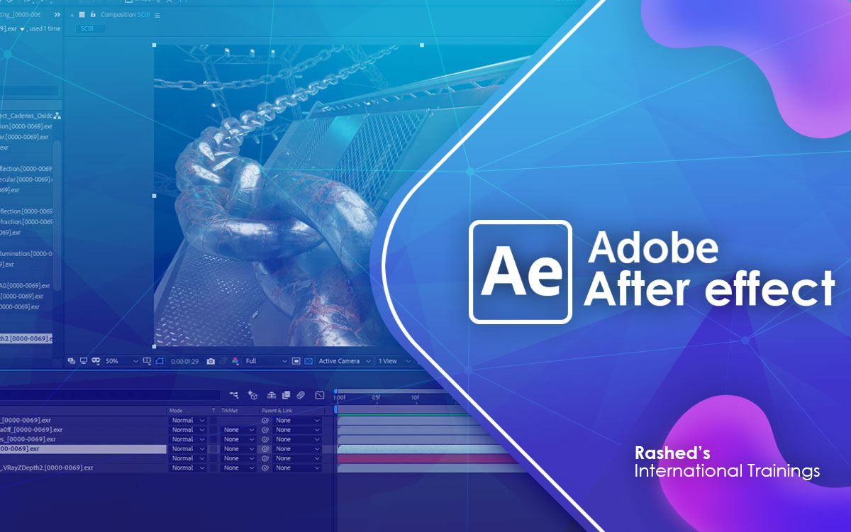 دوره آموزش aftereffect
