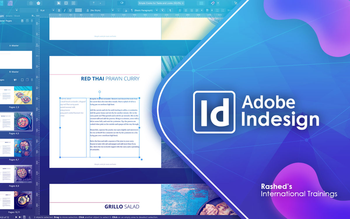 معرفی دوره آموزش indesign