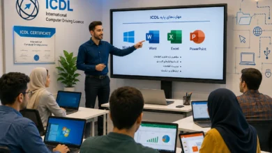 تصویر بهترین دوره آموزش ICDL مشهد + مدرک معتبر بین المللی