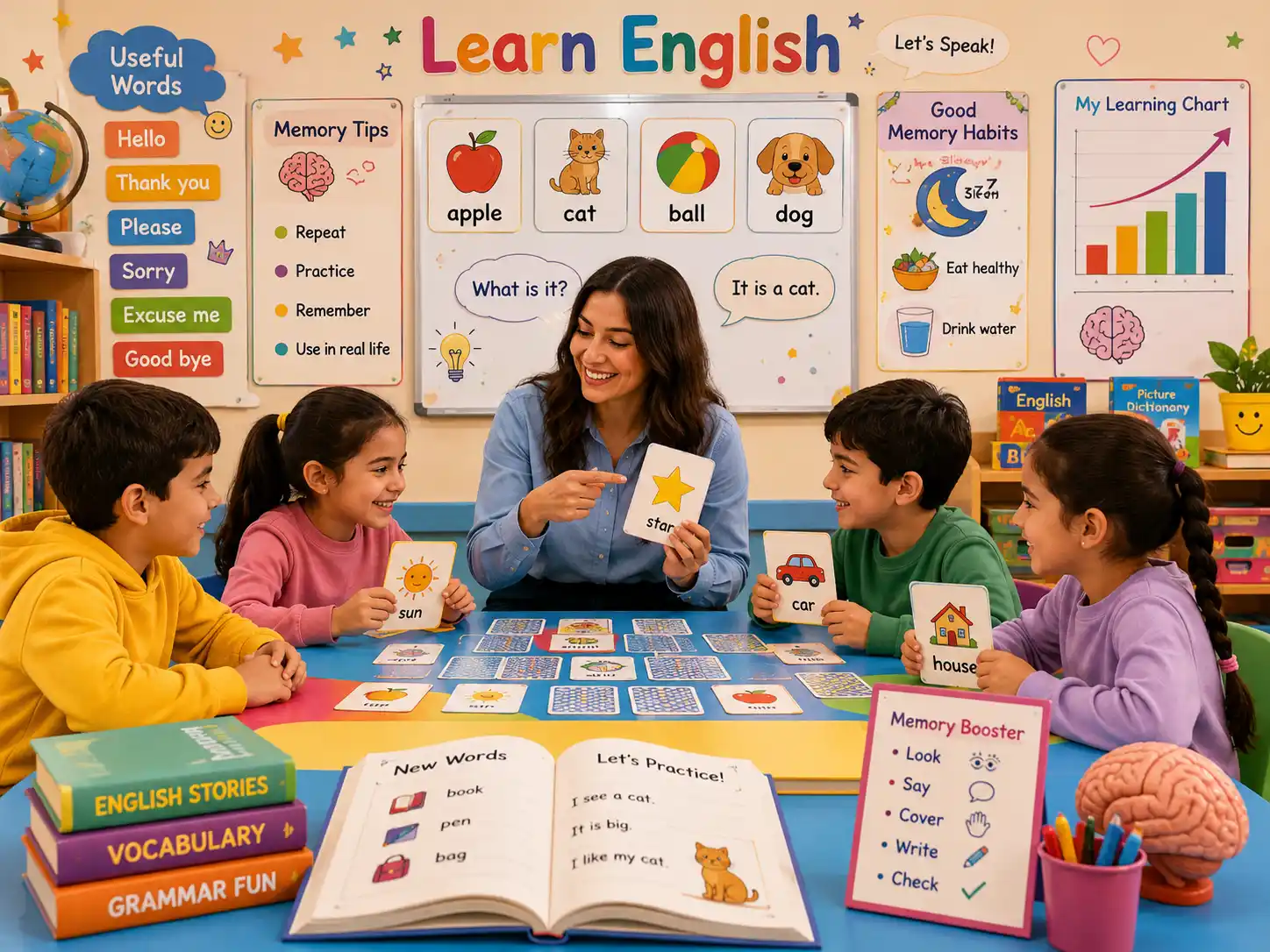 یادگیری زبان کودکان