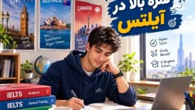 تصویر چطور نمره بالا در آیلتس بگیریم؟